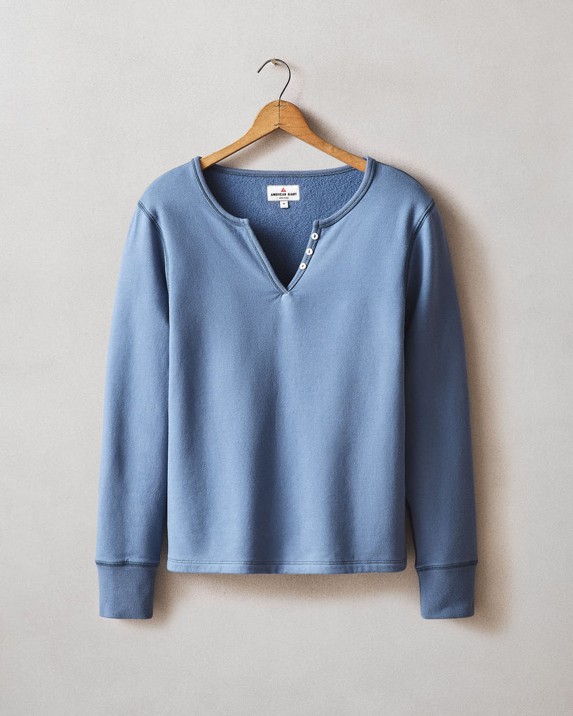 Women’s Modal Fleece V-Notch Top