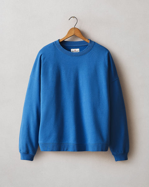 Women's Modal Fleece Crew - Turkish Sea