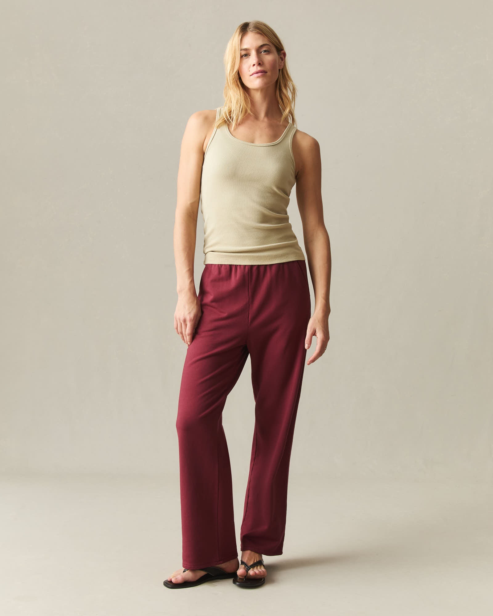 Pantalone Lungo CMP In Stretch Fleece – Donna, Tinta Unita, Cotone Elastico Per Sport E Tempo Libero - copertina