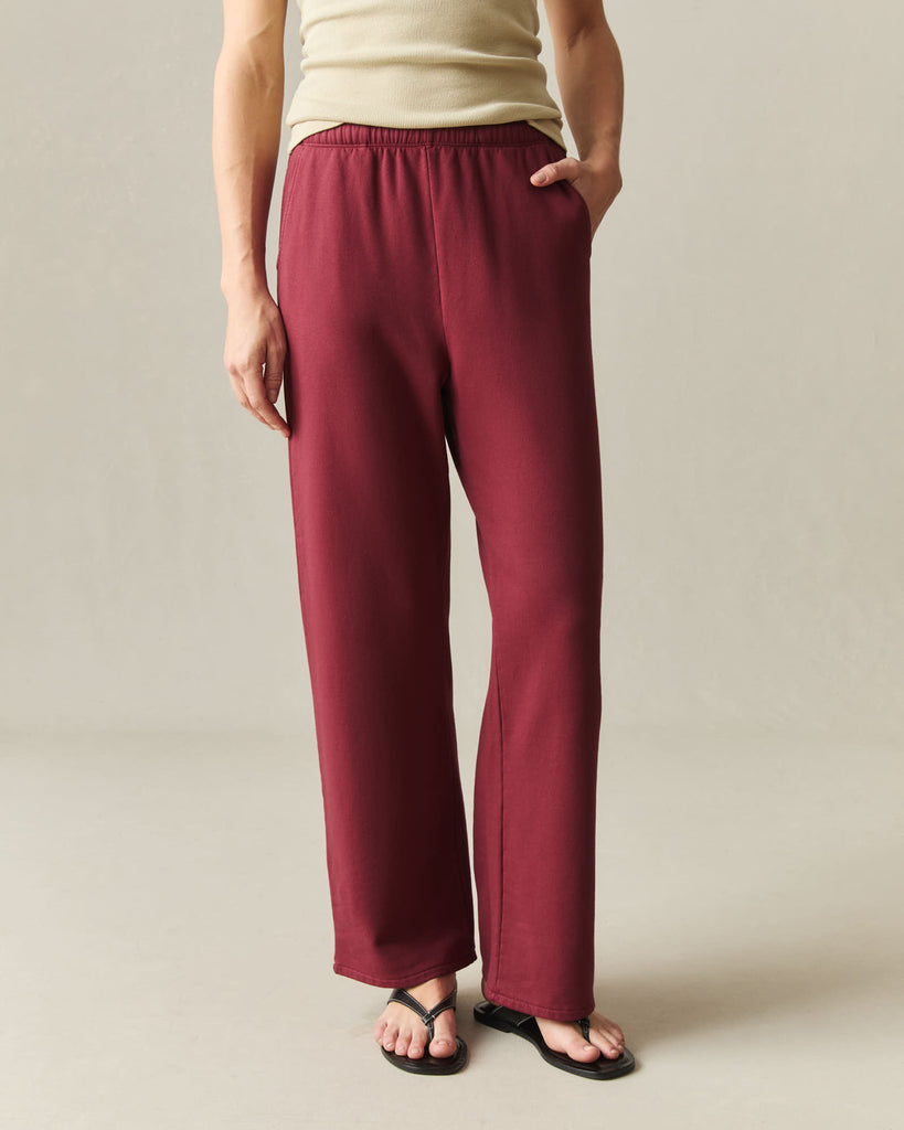 Women’s Modal Fleece Straight Pant