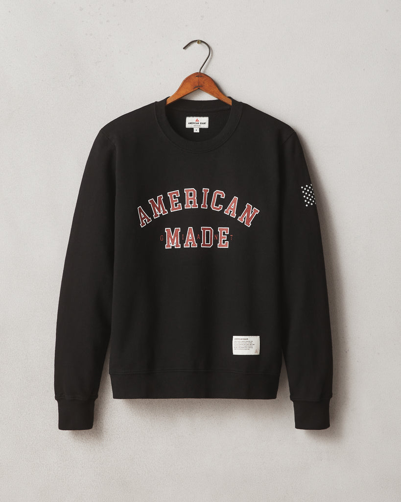 Women’s French Terry Crew  American Made