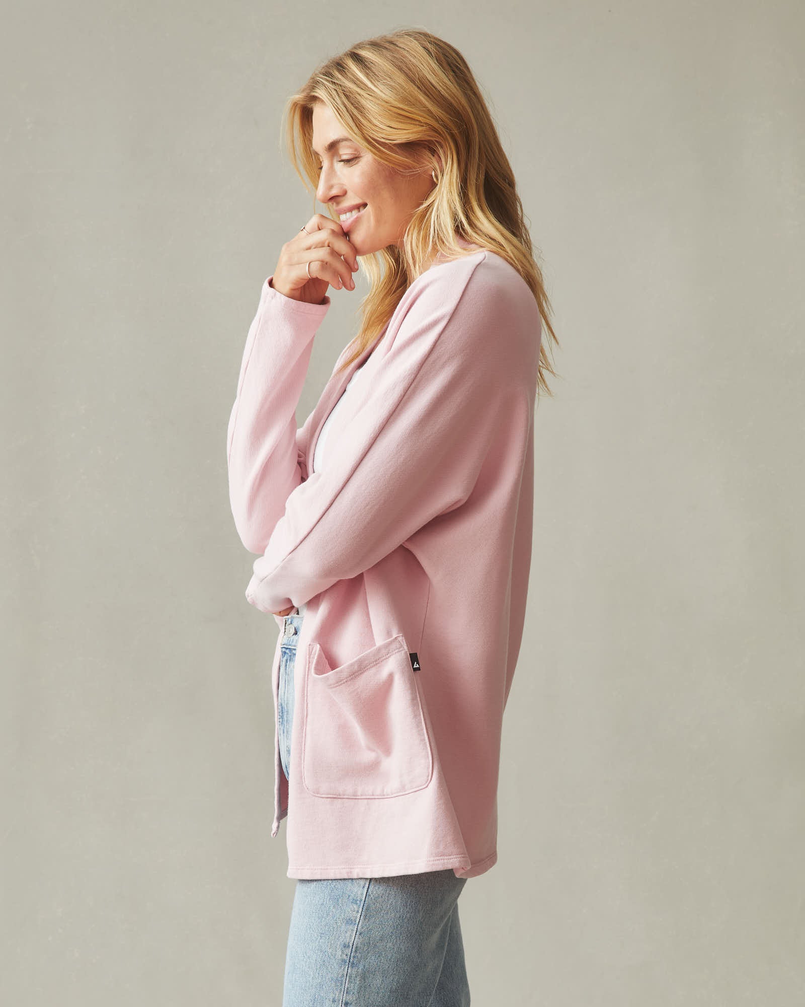 French Terry Cardigan - Forest | Gustin Knits | Sweatshirts