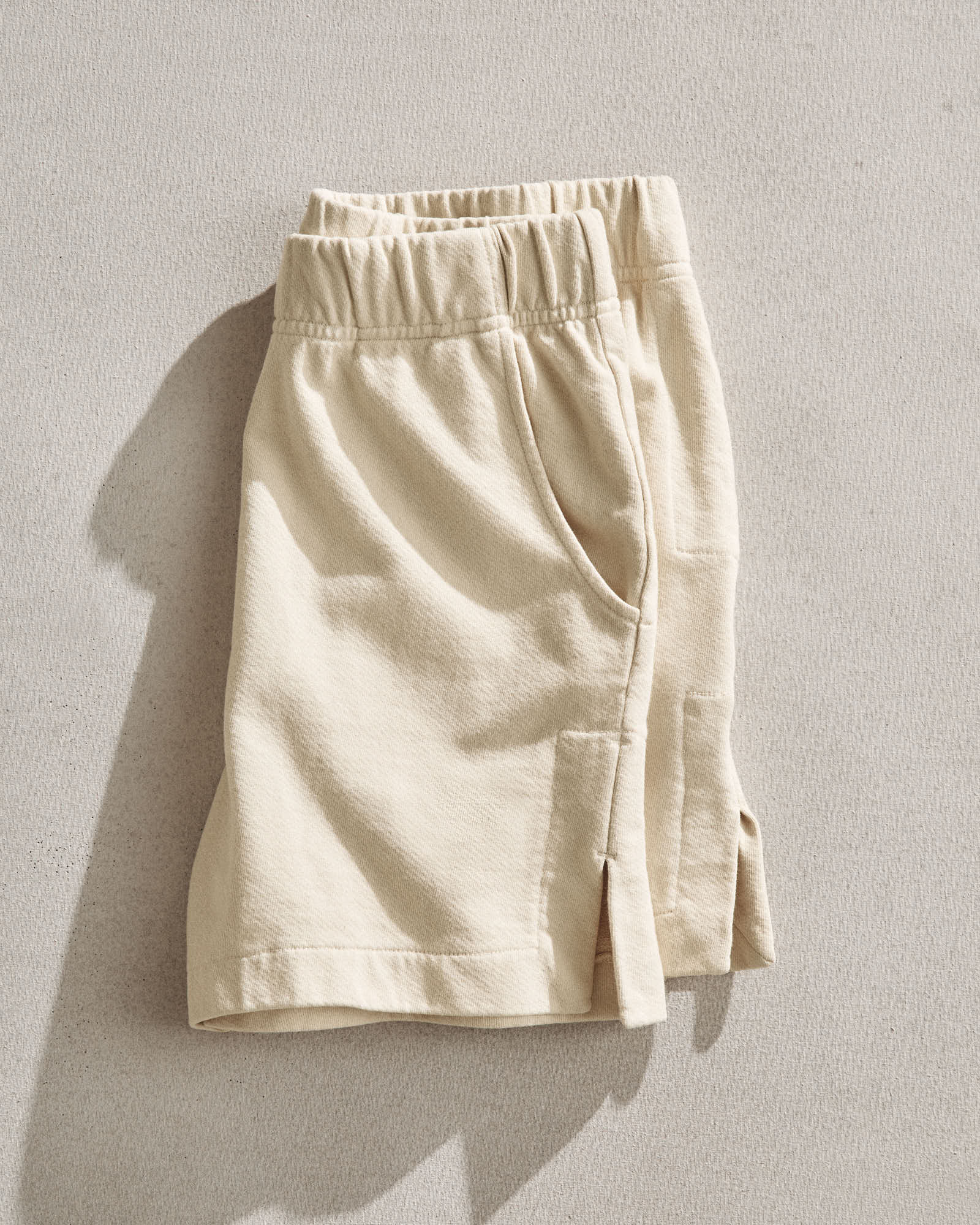 Women's Side Slit French Terry Short - Cotton