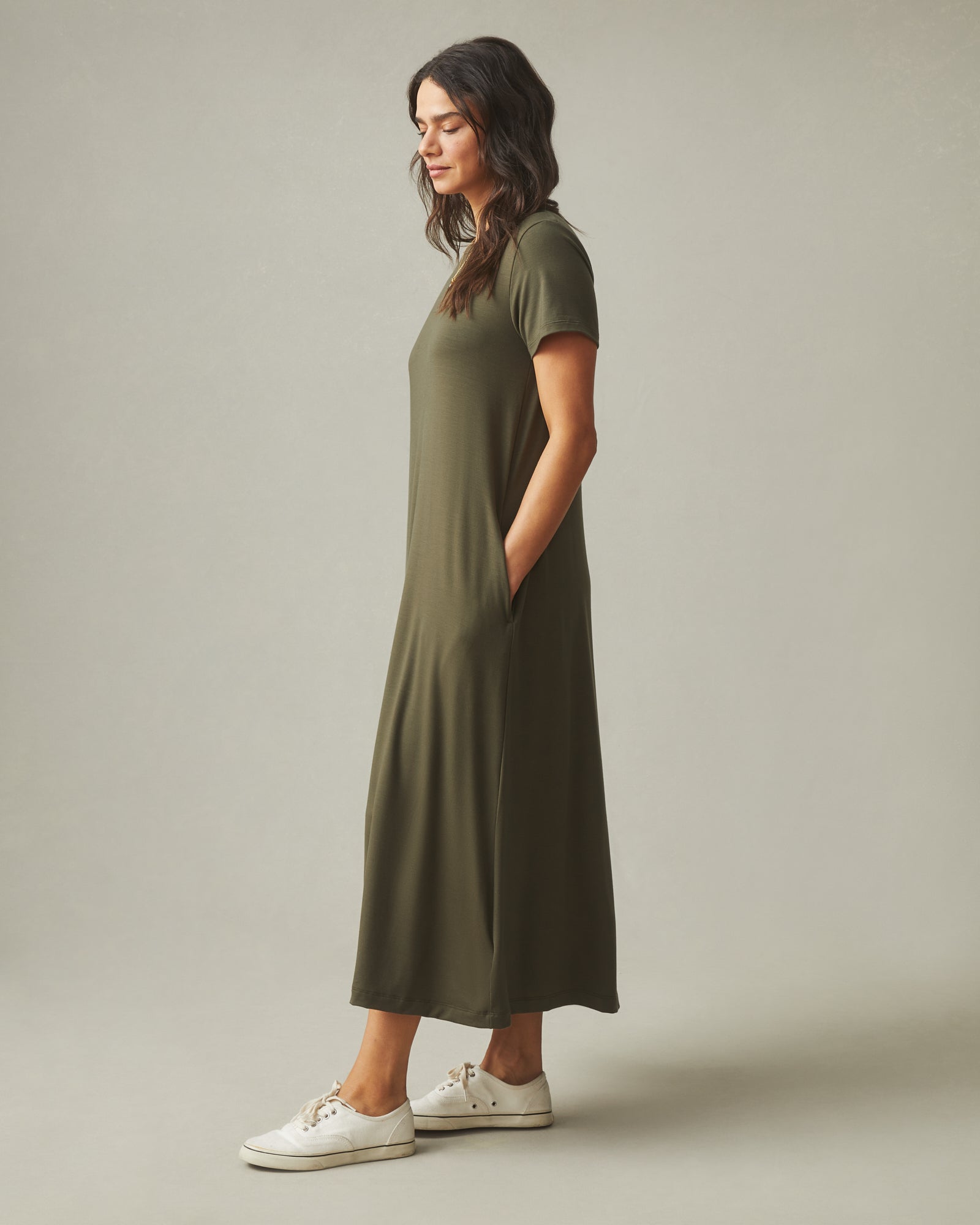 Women's Flex Maxi Dress - Olive XS Women's Flex Maxi Dress - Olive XS