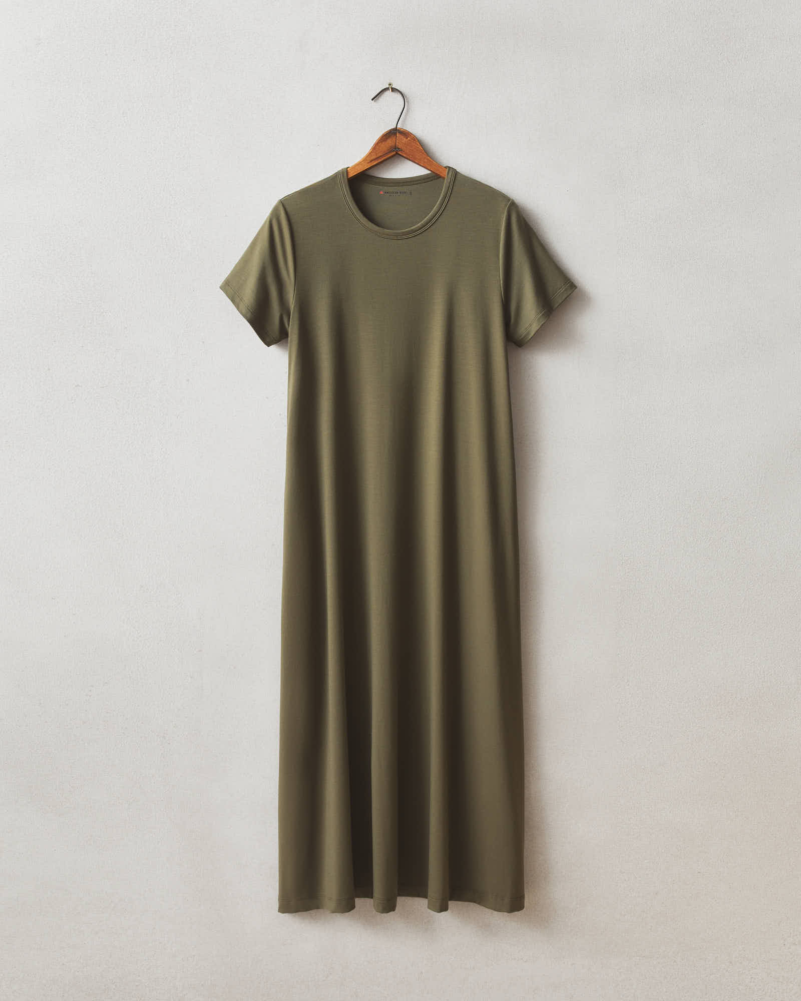 DREAM WALKER OLIVE WOVEN MAXI DRESS