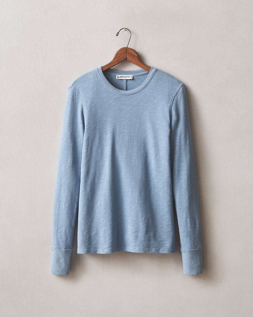 Women’s Premium Slub Crew Tee Long Sleeve