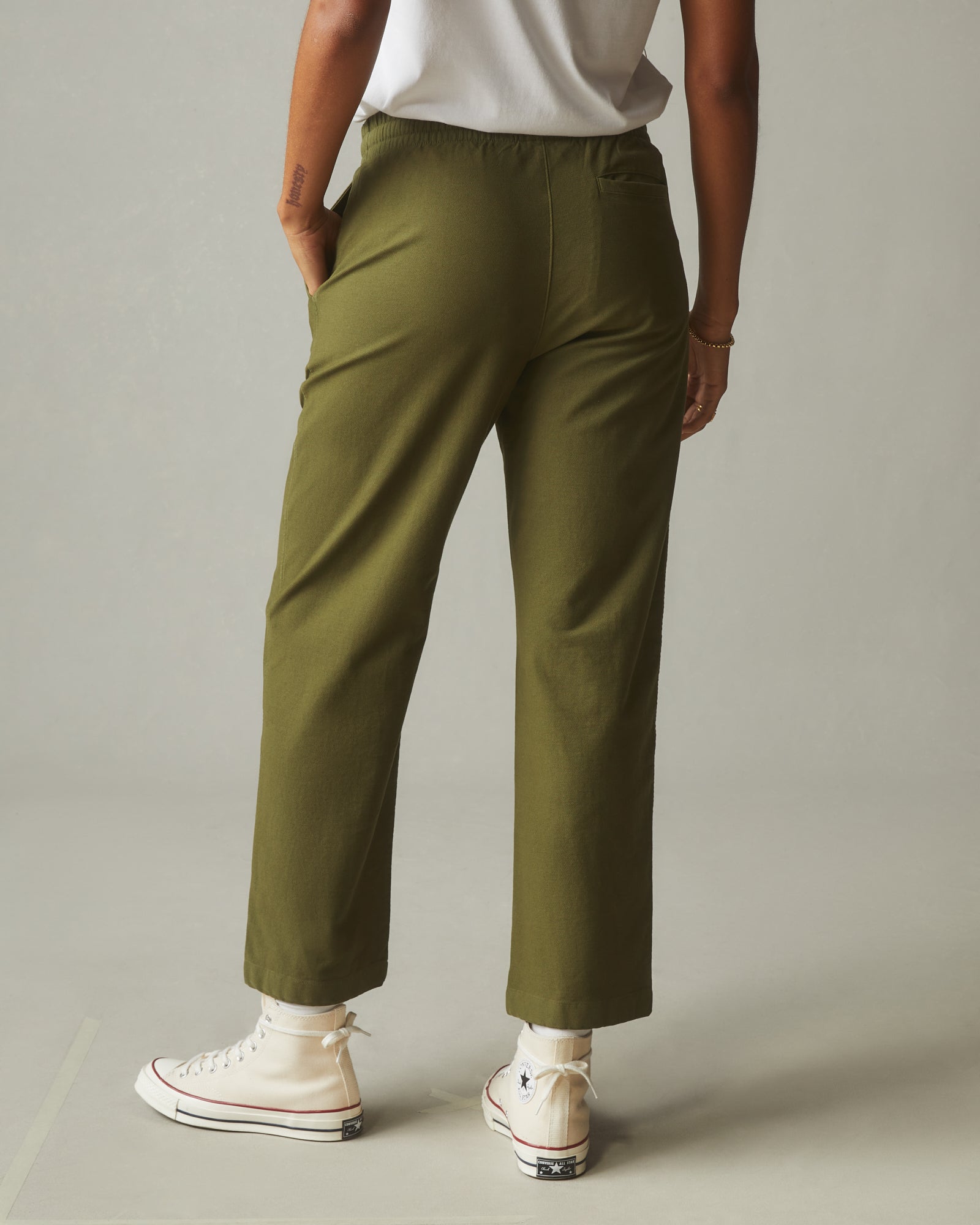 パンツ MSGM SS23 Orange twill pant (3441MDP13237200 10) End Zone Twill Pants – Bliss