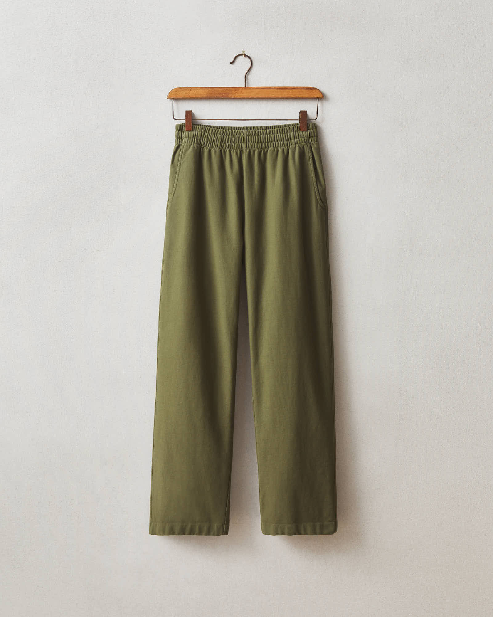Women's Brushed Twill Pant - Moss