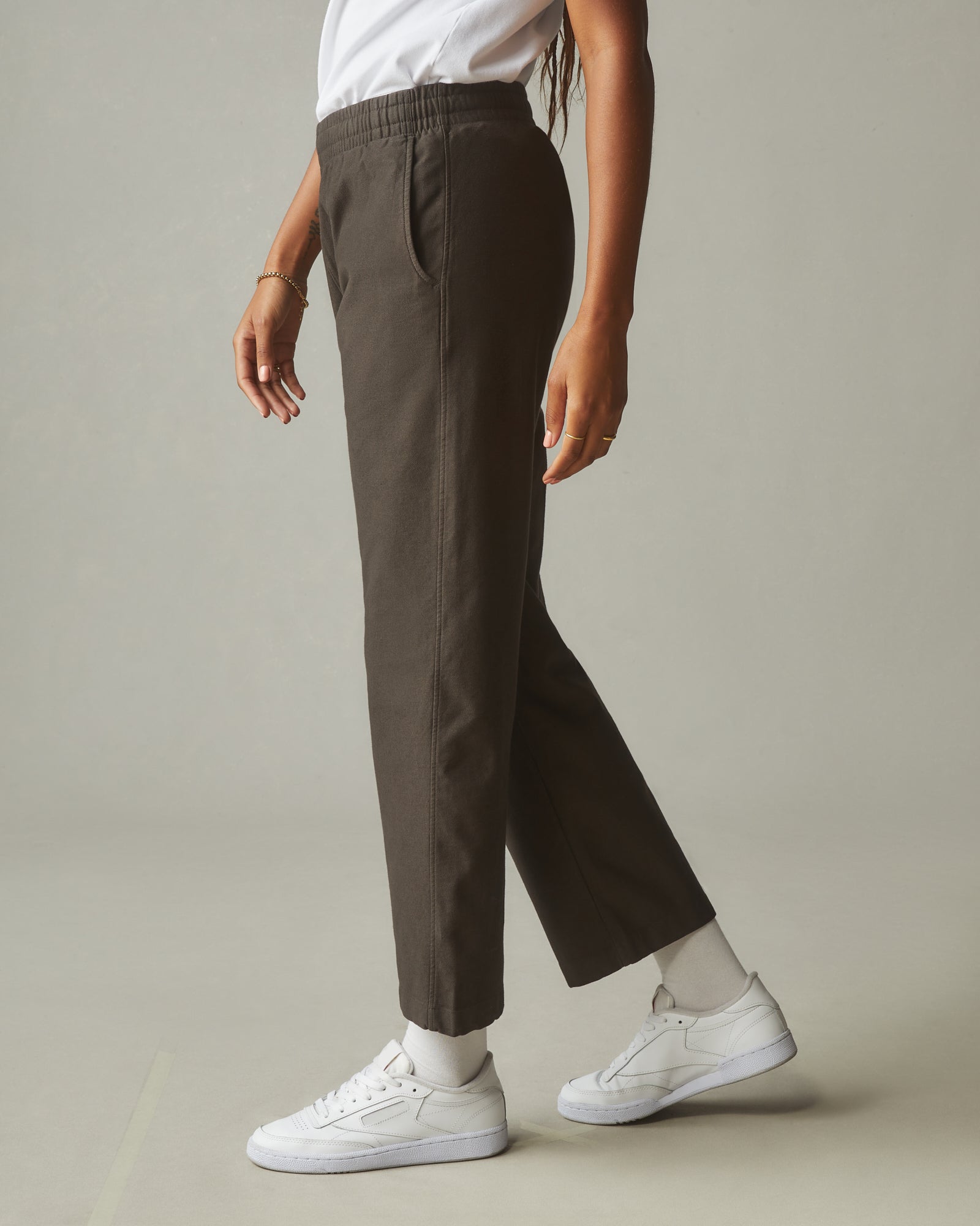 Fulton Pant in Stone Grey - Stone Grey / S / Full Length