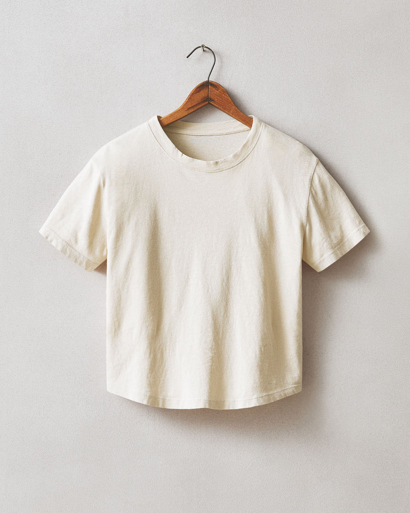Women’s Hemp Jersey Crew Tee