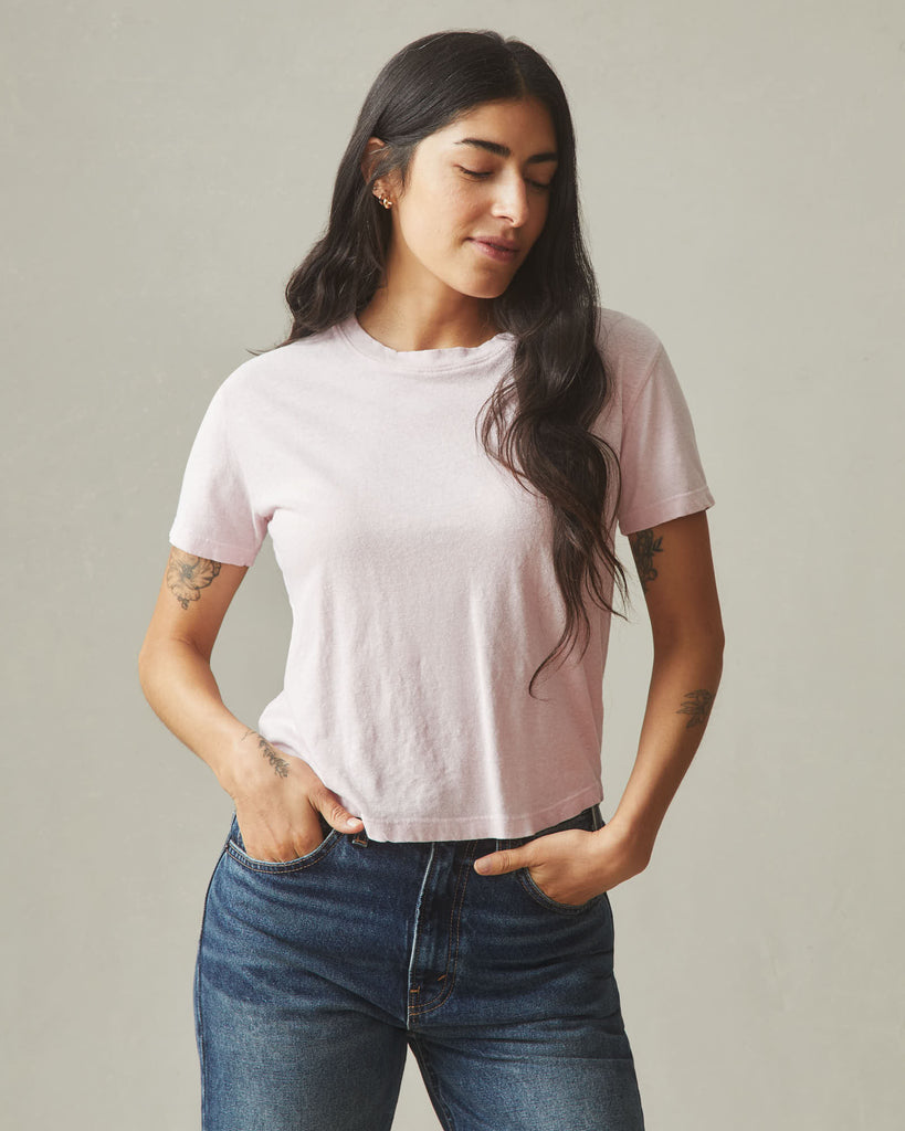 Women’s Hemp Jersey Crew Tee