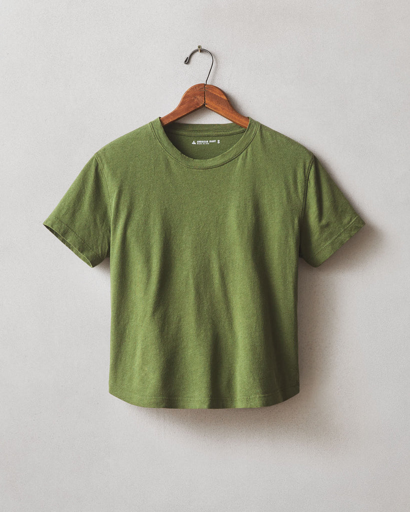 Women’s Hemp Jersey Crew Tee