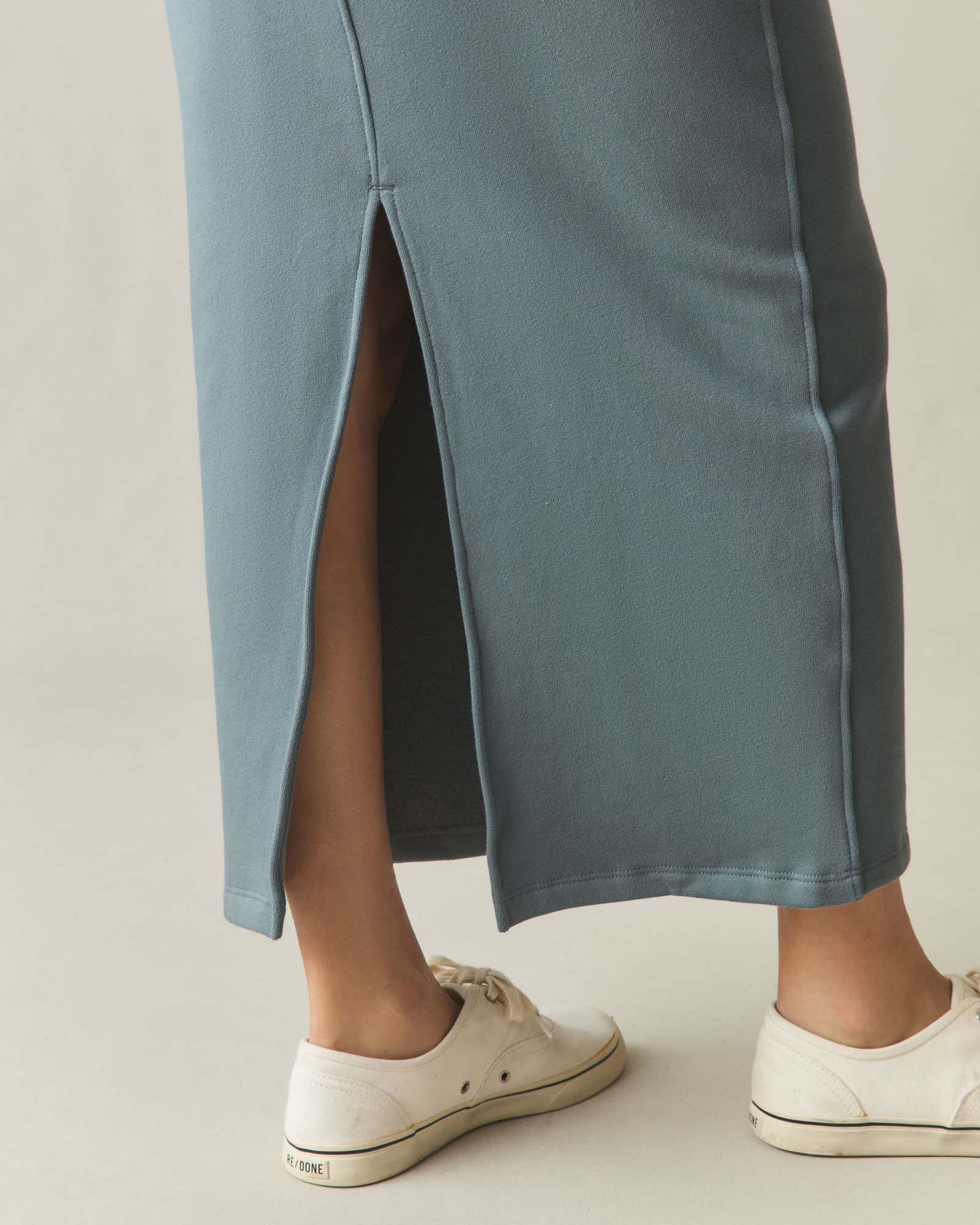 Women's Midweight Fleece Skirt - Stormy Weather