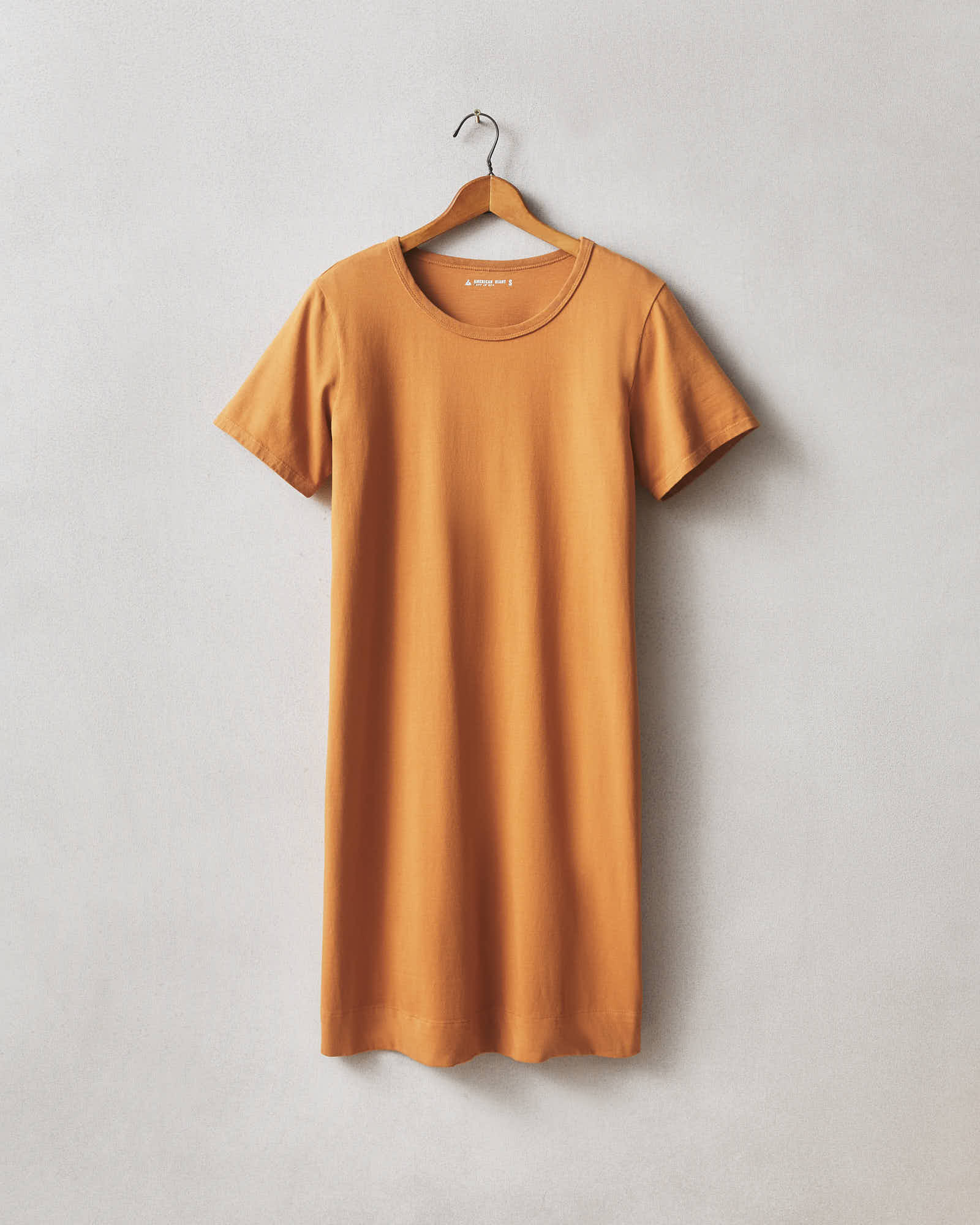 Women's T-Shirt Dress - Cashew S Women's T-Shirt Dress - Cashew S