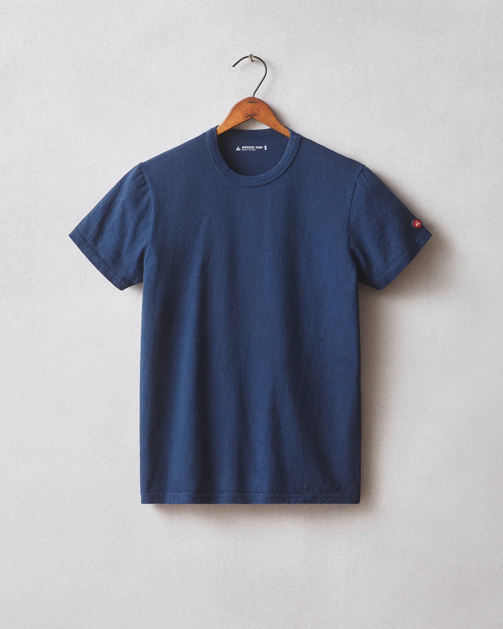 Women's Vintage Crew Tee Washed Pageant Blue - Main Image