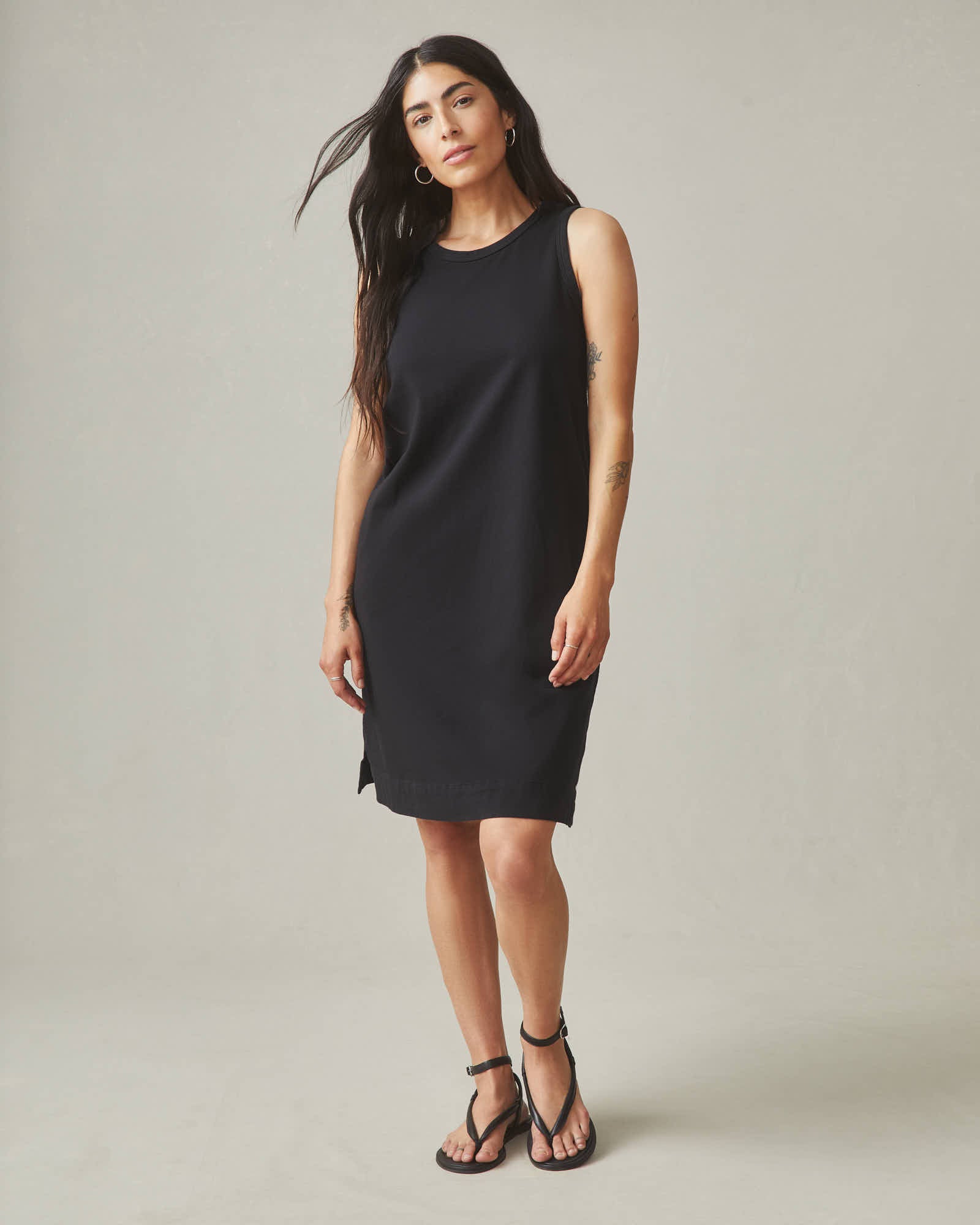 black tee dress Mila & Rose Black T-Shirt Dress, 4T main image 0