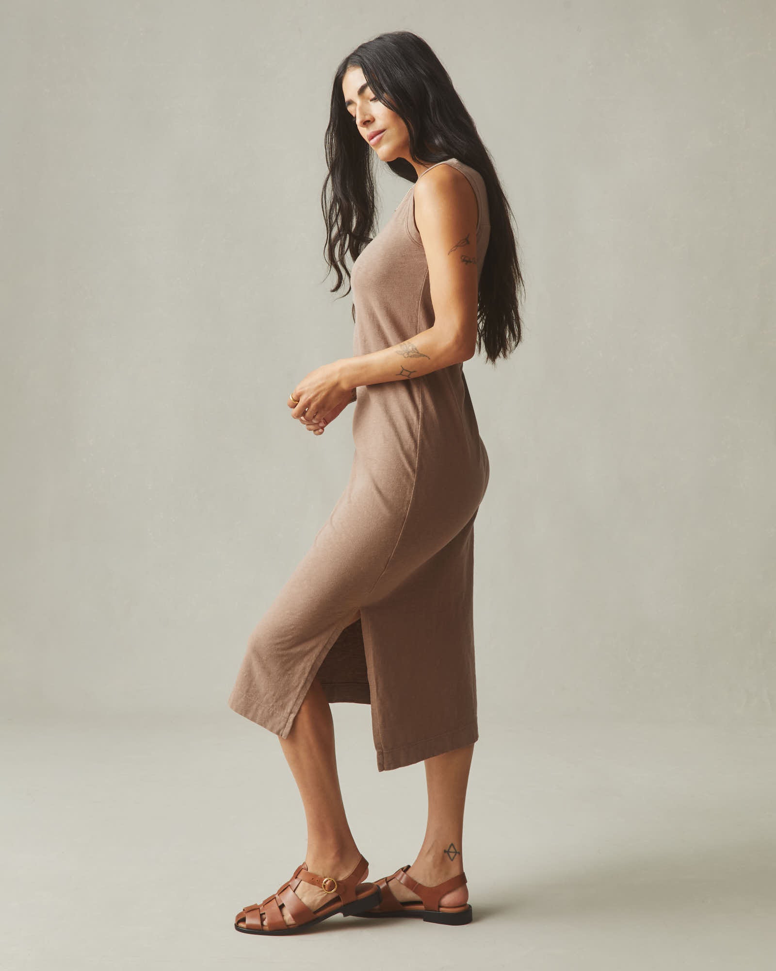 Women's Premium Slub Tank Dress