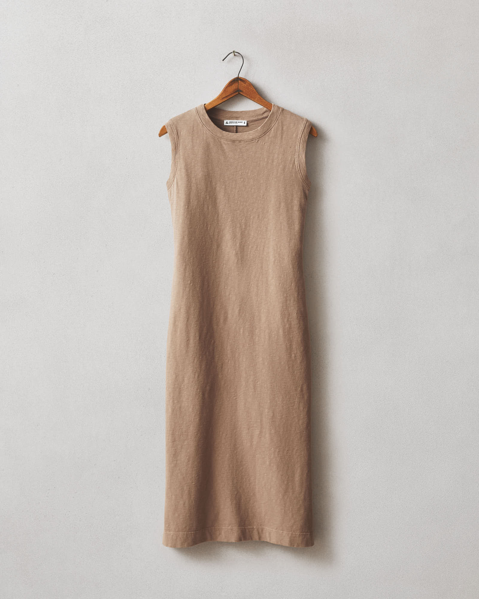 Women's Premium Slub Tank Dress - Pine Bark M