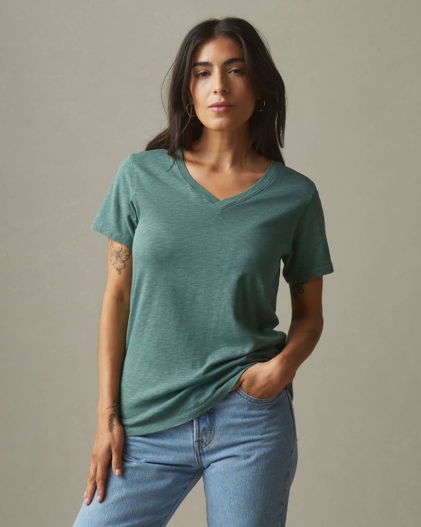 Women’s Premium Slub V-Neck Tee