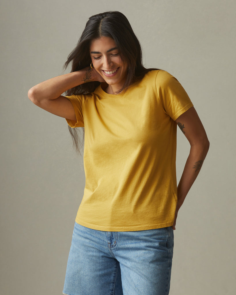 Women’s Classic Cotton Crew Tee