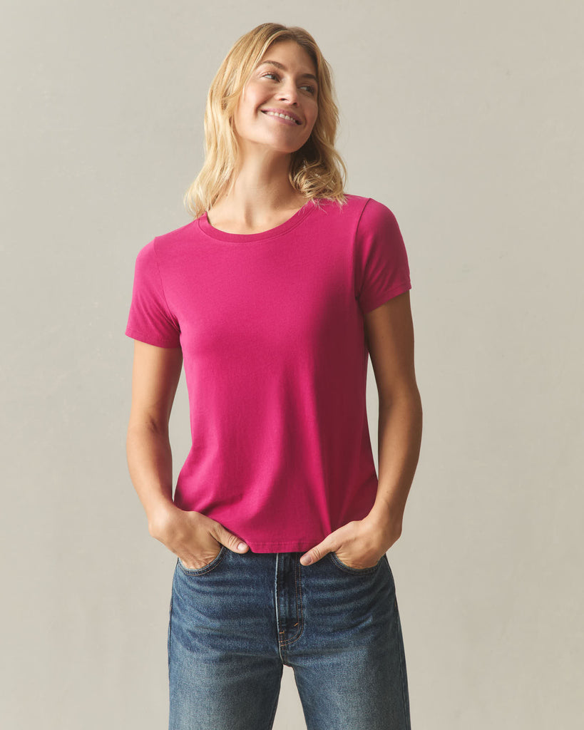 Women’s Classic Cotton Crew Tee
