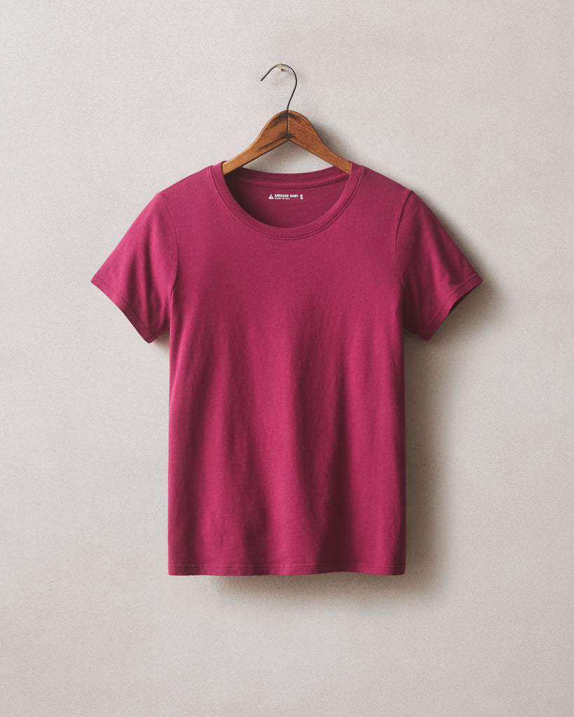 Women’s Classic Cotton Crew Tee