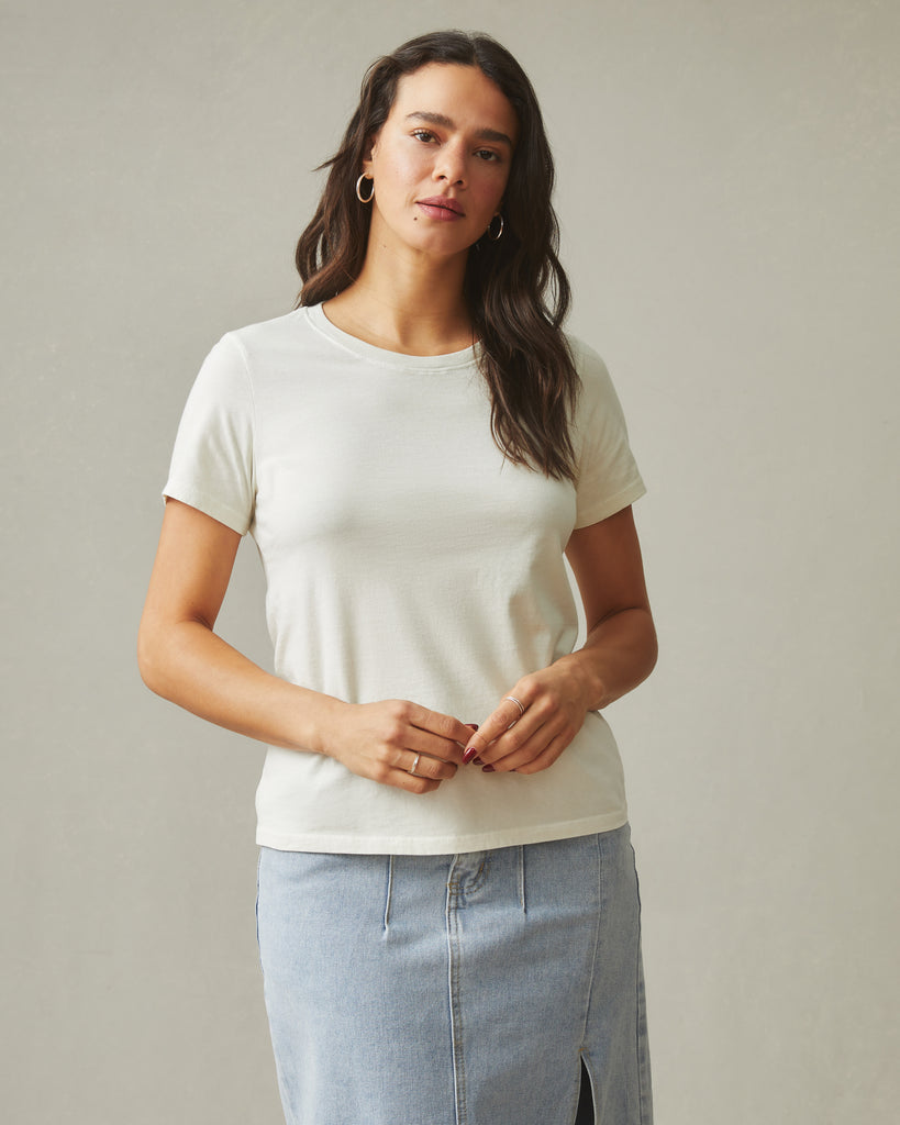 Women’s Classic Cotton Crew Tee