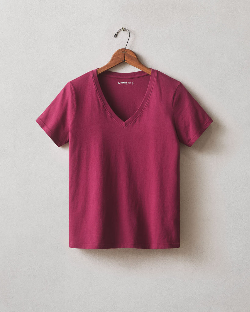 Women’s Classic Cotton V-Neck Tee
