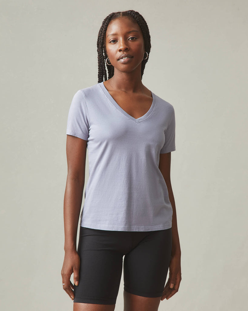 Women’s Classic Cotton V-Neck Tee