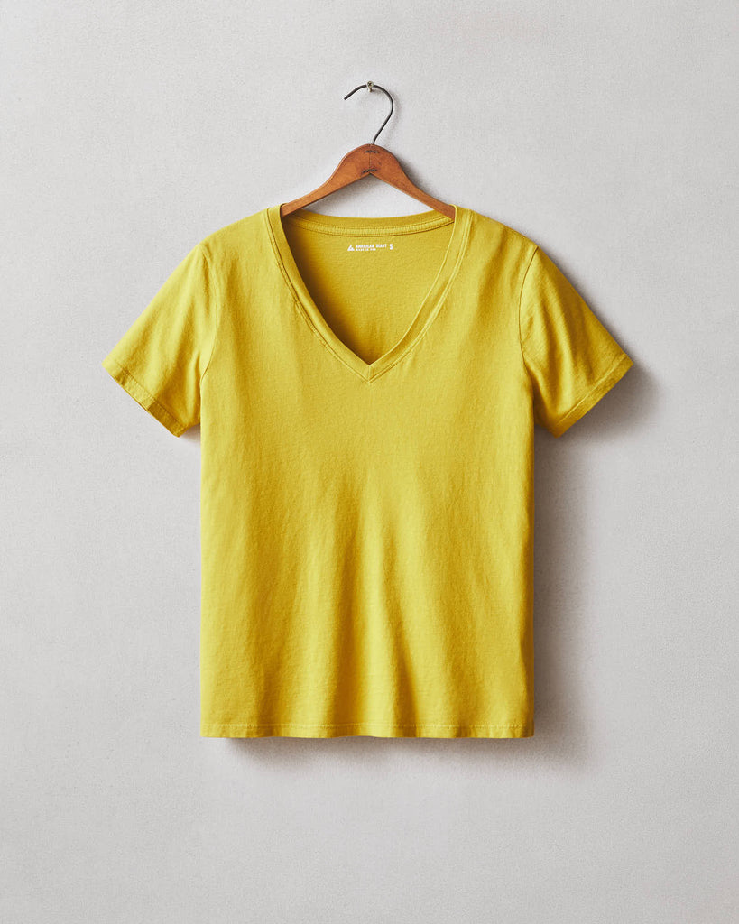 Women’s Classic Cotton V-Neck Tee