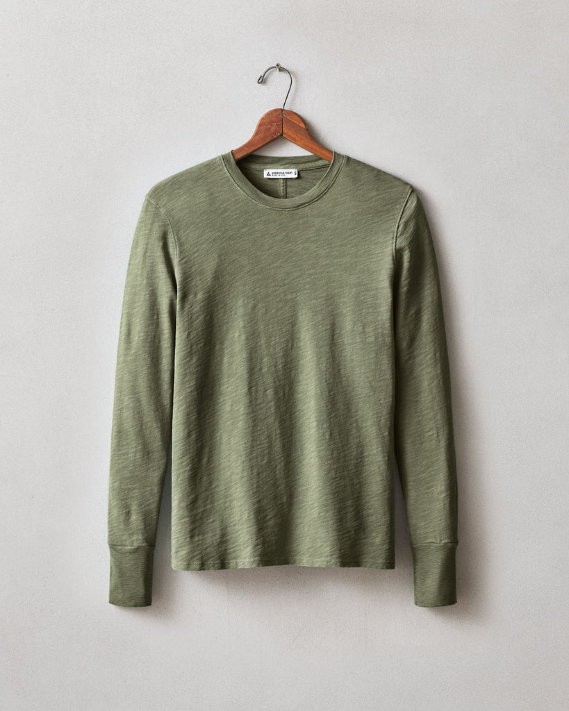 Women’s Premium Slub Long Sleeve Crew Tee