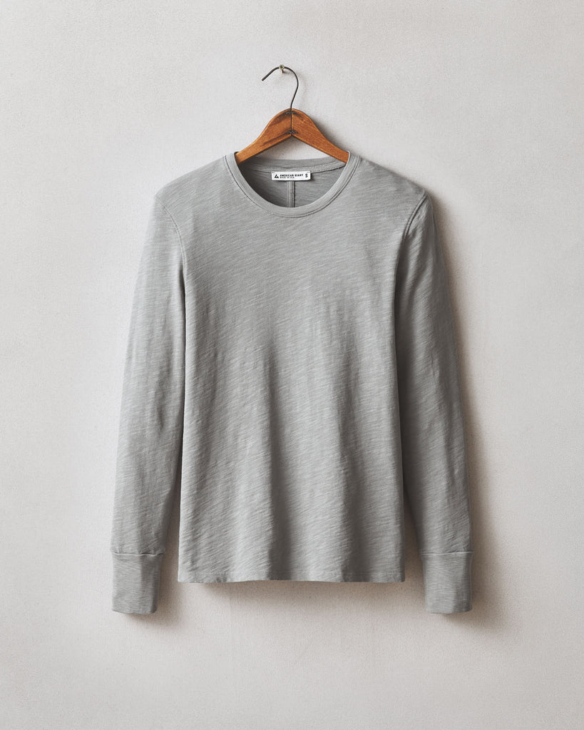 Women’s Premium Slub Crew Long Sleeve Tee