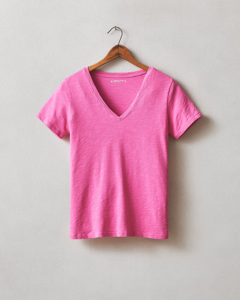 Women’s Premium Slub V-Neck Tee