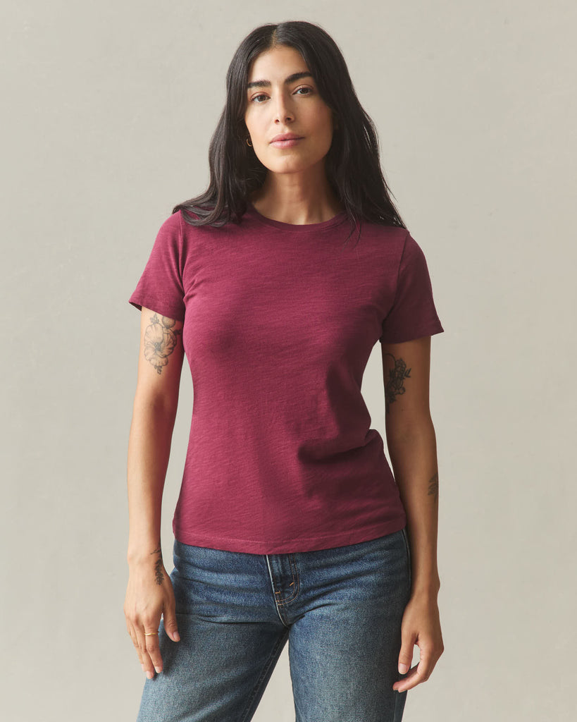 Women’s Premium Slub Crew Tee from American Giant - $60