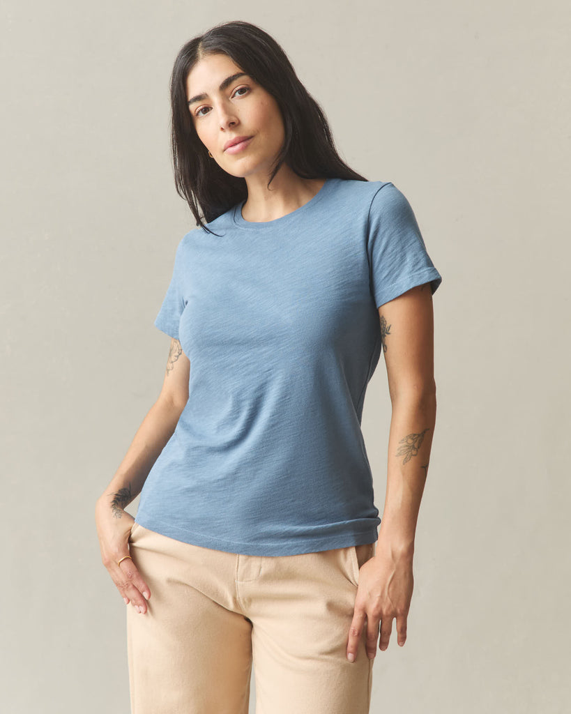 Women’s Premium Slub Crew Tee from American Giant - $60