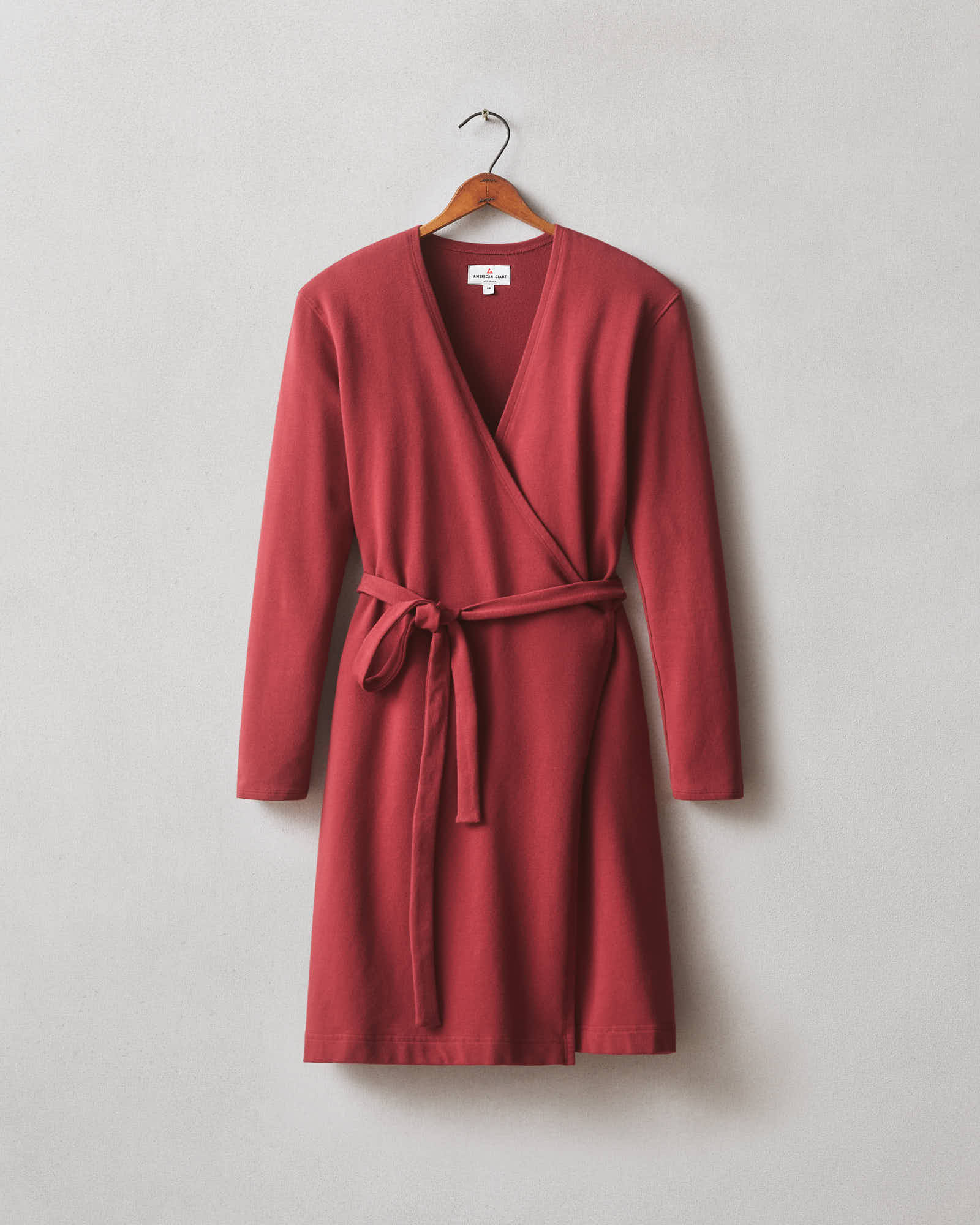 Women's Wrap Dress - Tibetan Red Women's Wrap Dress - Tibetan Red