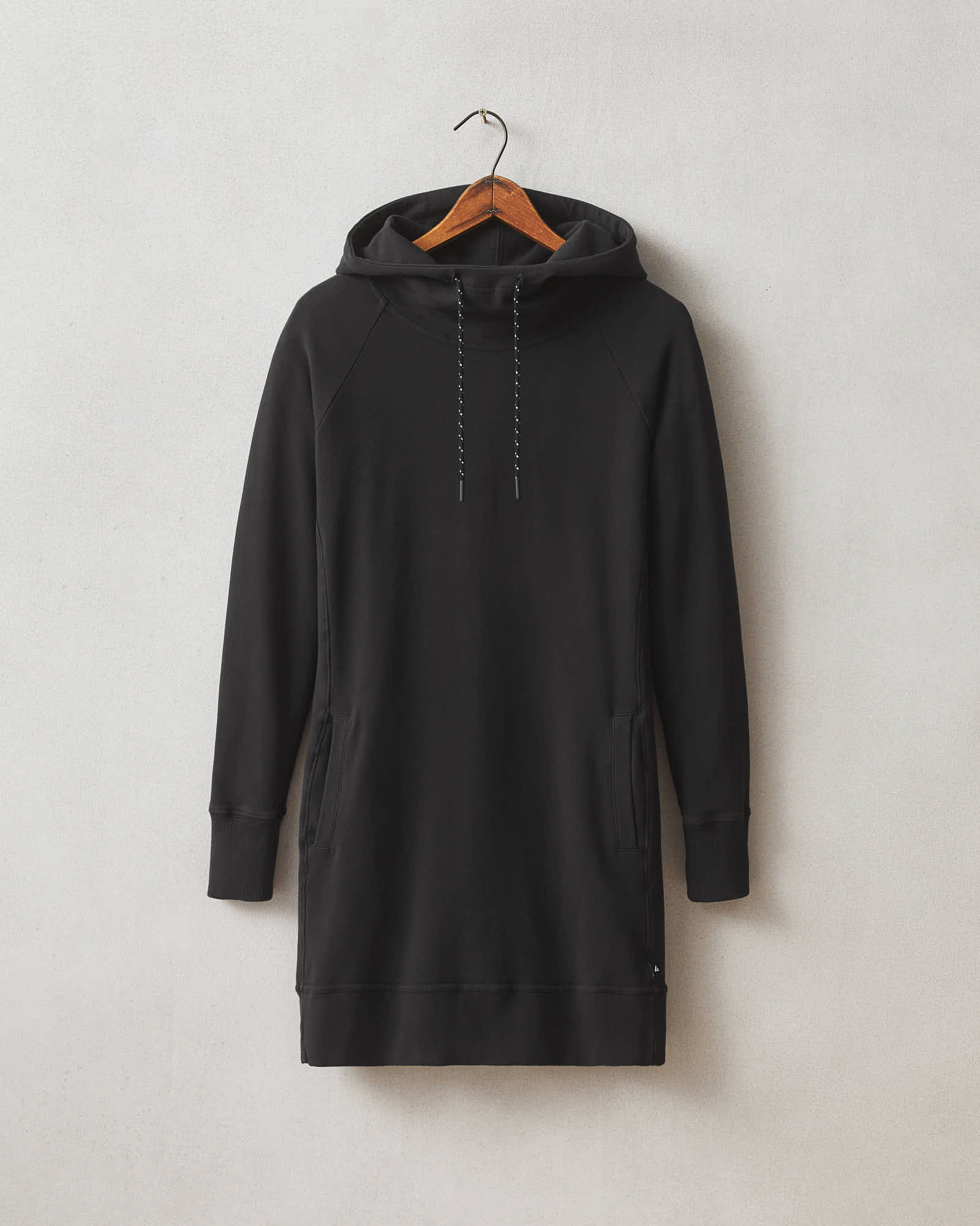 Women's Hoodie Dress - Black S Women's Hoodie Dress - Black S