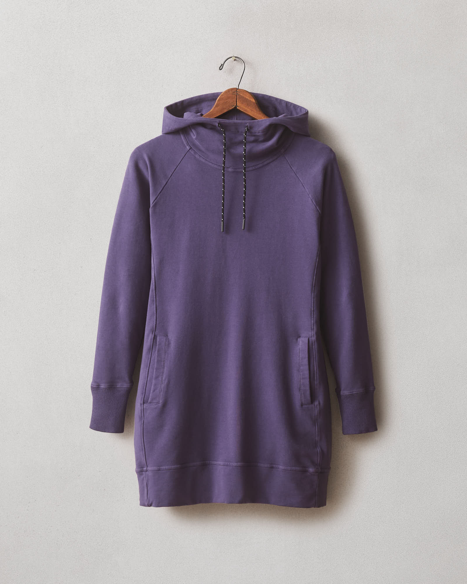 Women's Hoodie Dress - Purple Velvet Women's Hoodie Dress - Purple Velvet