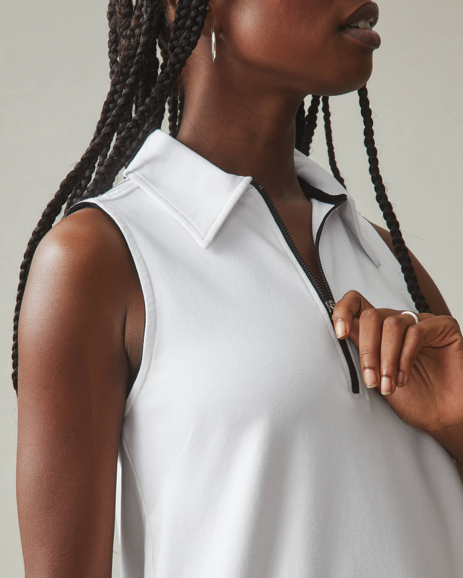 Women's Tennis Dress - White L Women's Tennis Dress - White L