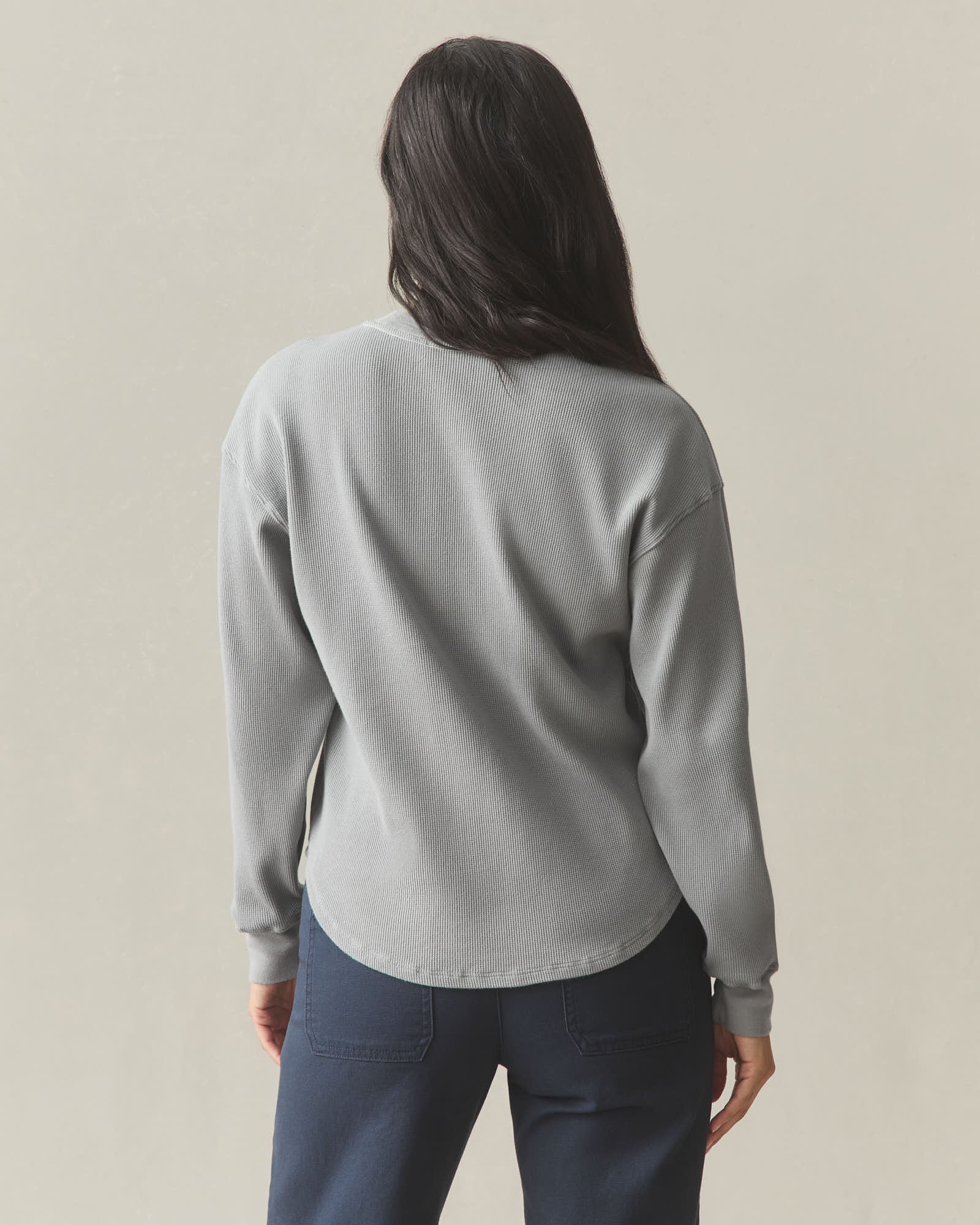 Women's Thermal Crew - Sharkskin
