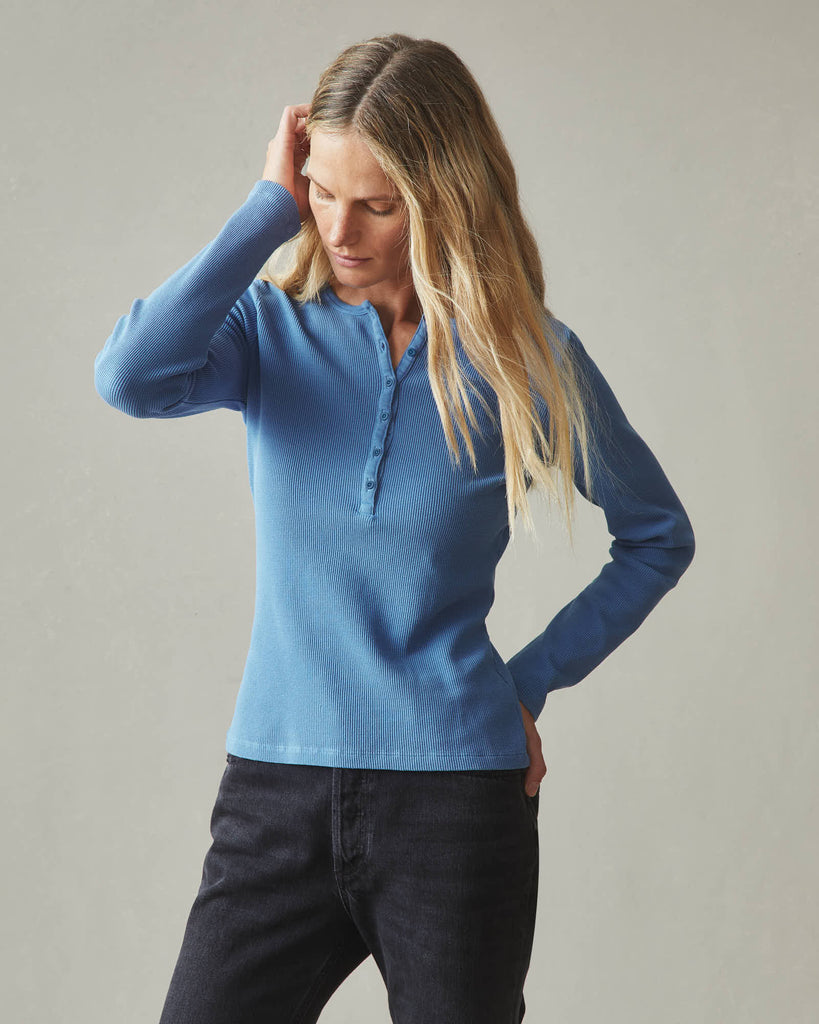 Women’s Thermal Henley from American Giant - $64