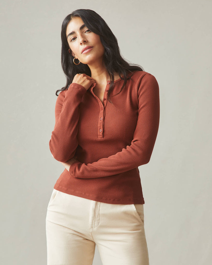 Women’s Thermal Henley from American Giant - $64
