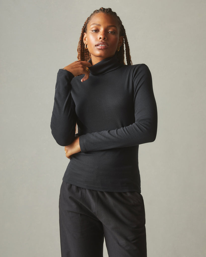 Women’s Rib Turtleneck