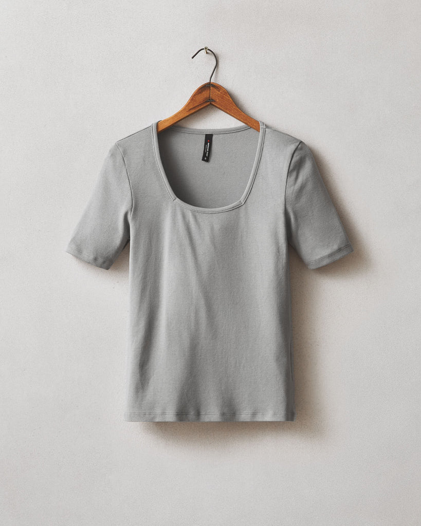 Women’s Luxe Rib Square Neck Tee