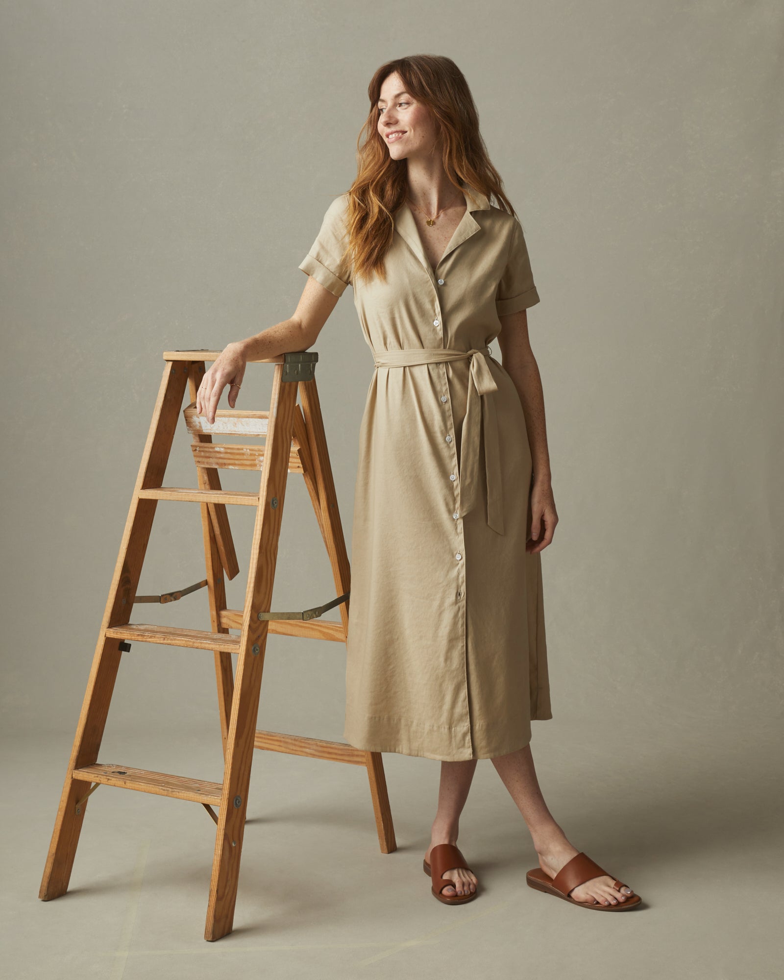 Women's Utility Dress - Fields of Rye XL