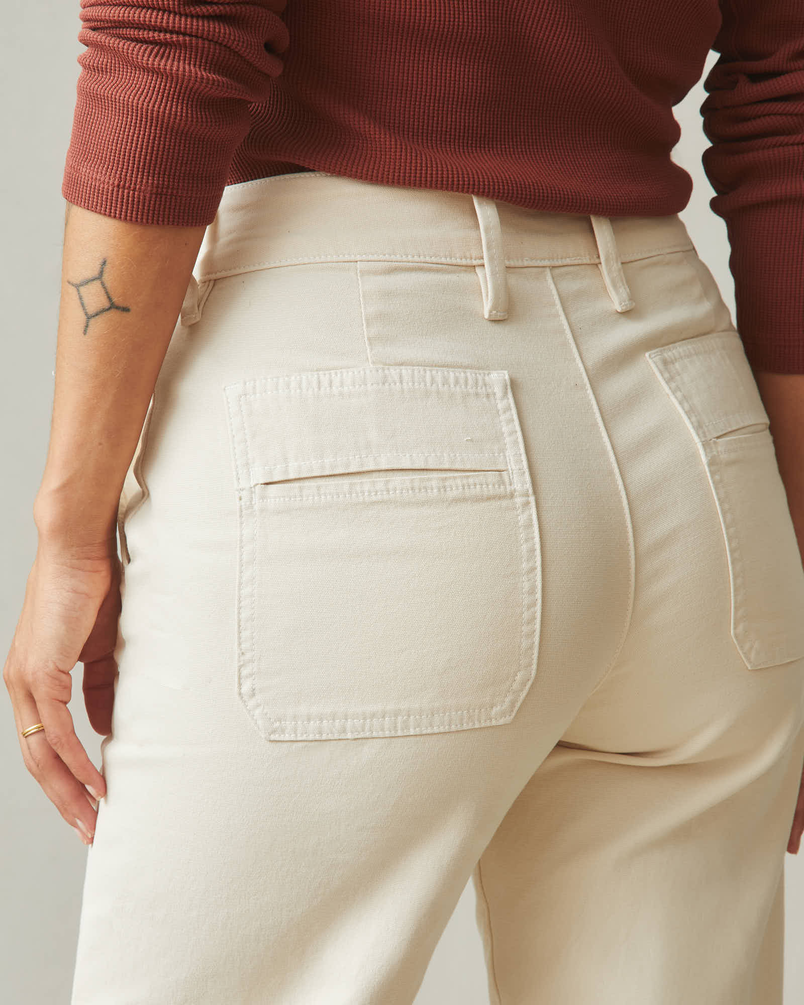 ZH8FCHAN Extra Wide Leg Jeans for Women Stretch High Waist