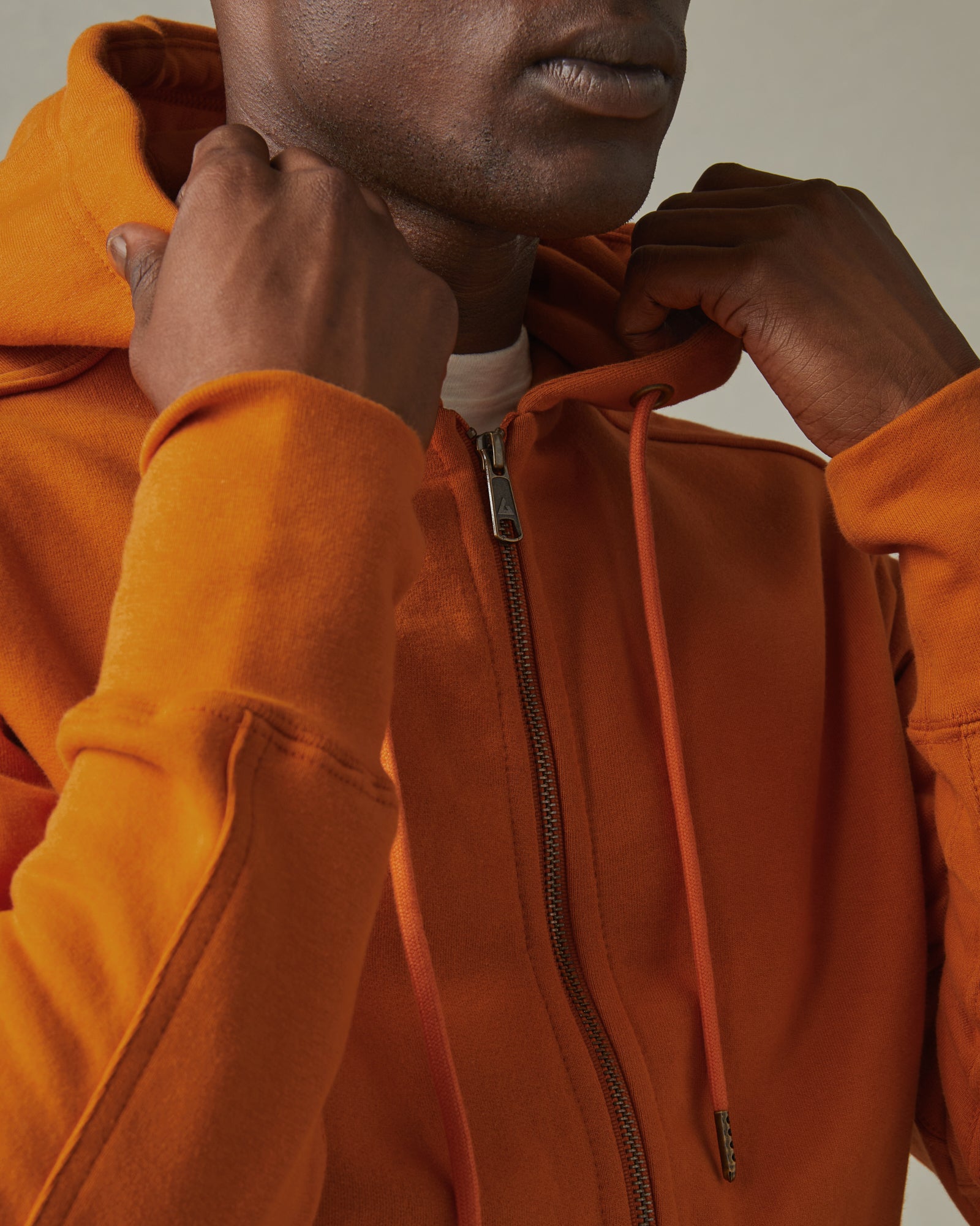 Men's Classic Full Zip - Amber