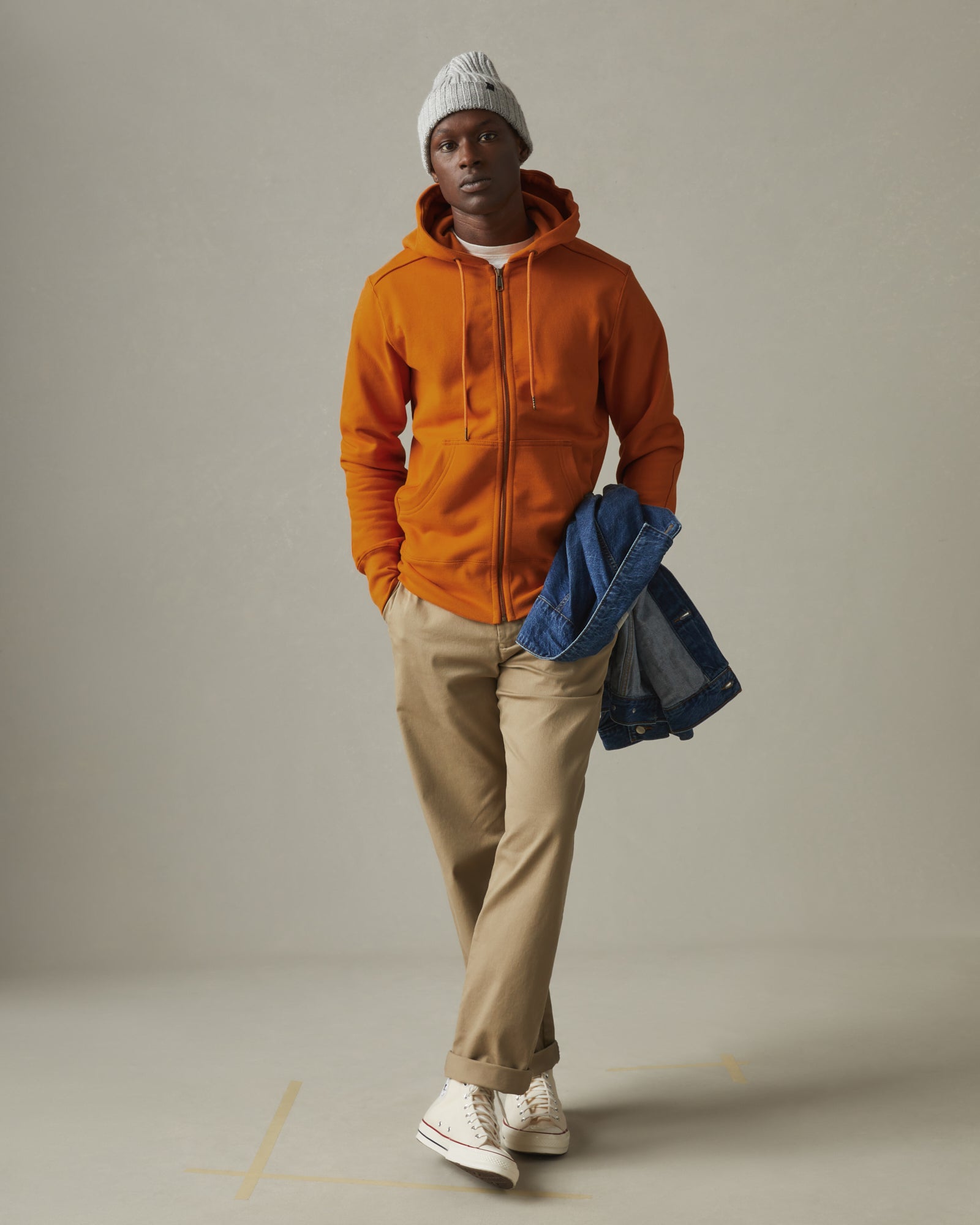 Men's Classic Full Zip - Amber