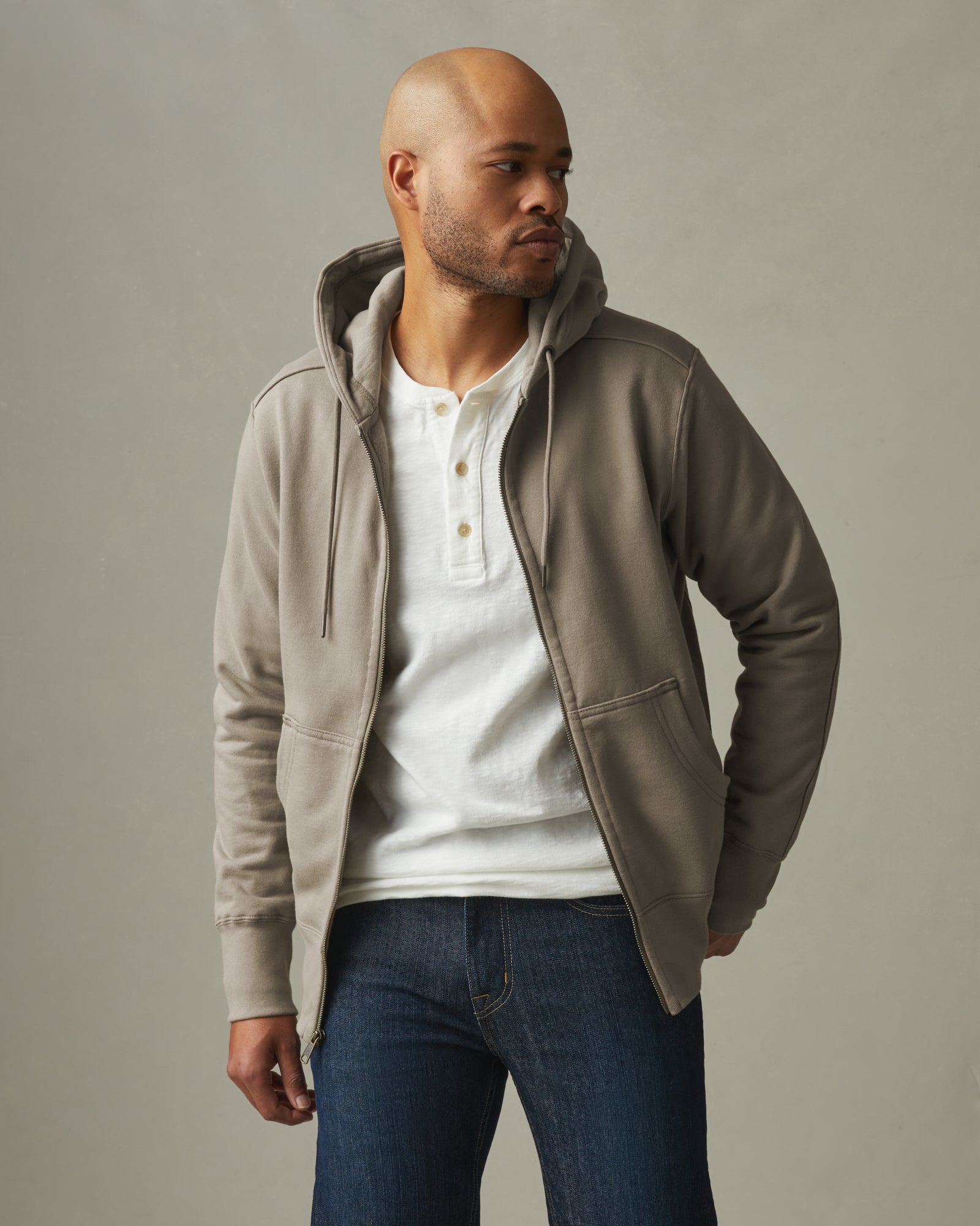 Classic Full Zip - Fallen Rock