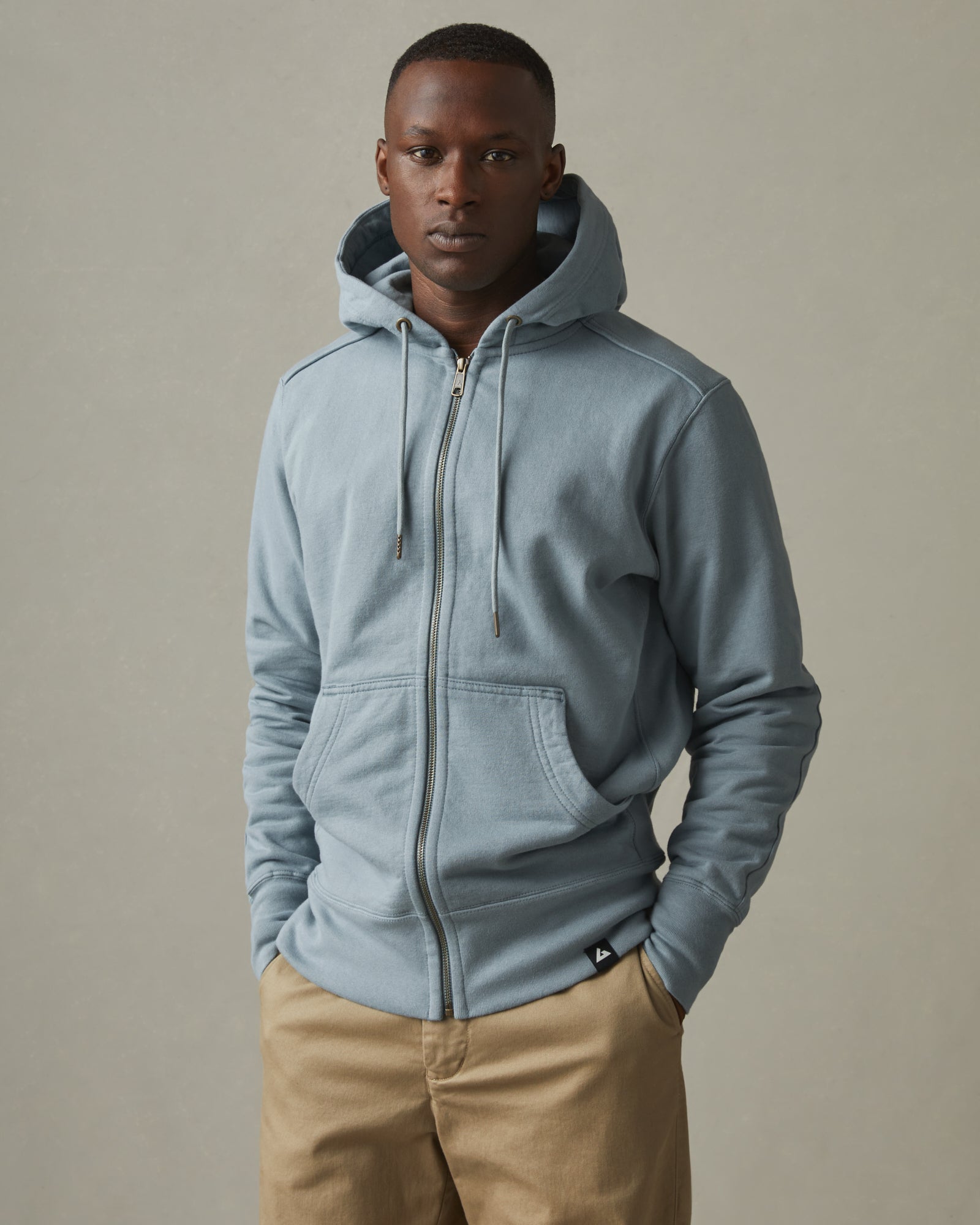 Classic Full Zip - Lead